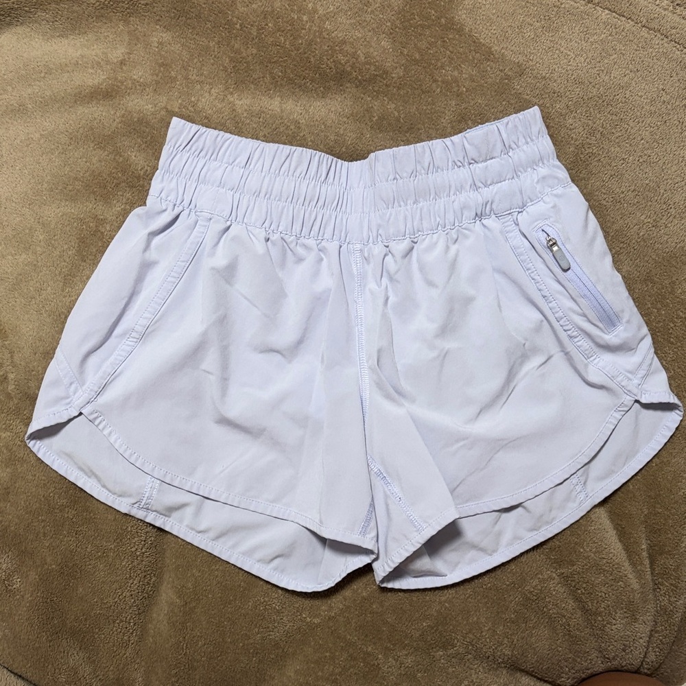 Lululemon Light Blue Women’s Athletic Shorts